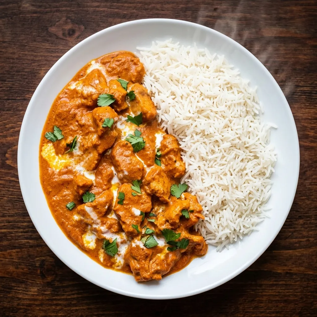 Chicken Tikka Masala Bowl — authentic Indian rice bowl at My Spice N Rice Calgary